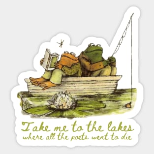 The Lakes Sticker